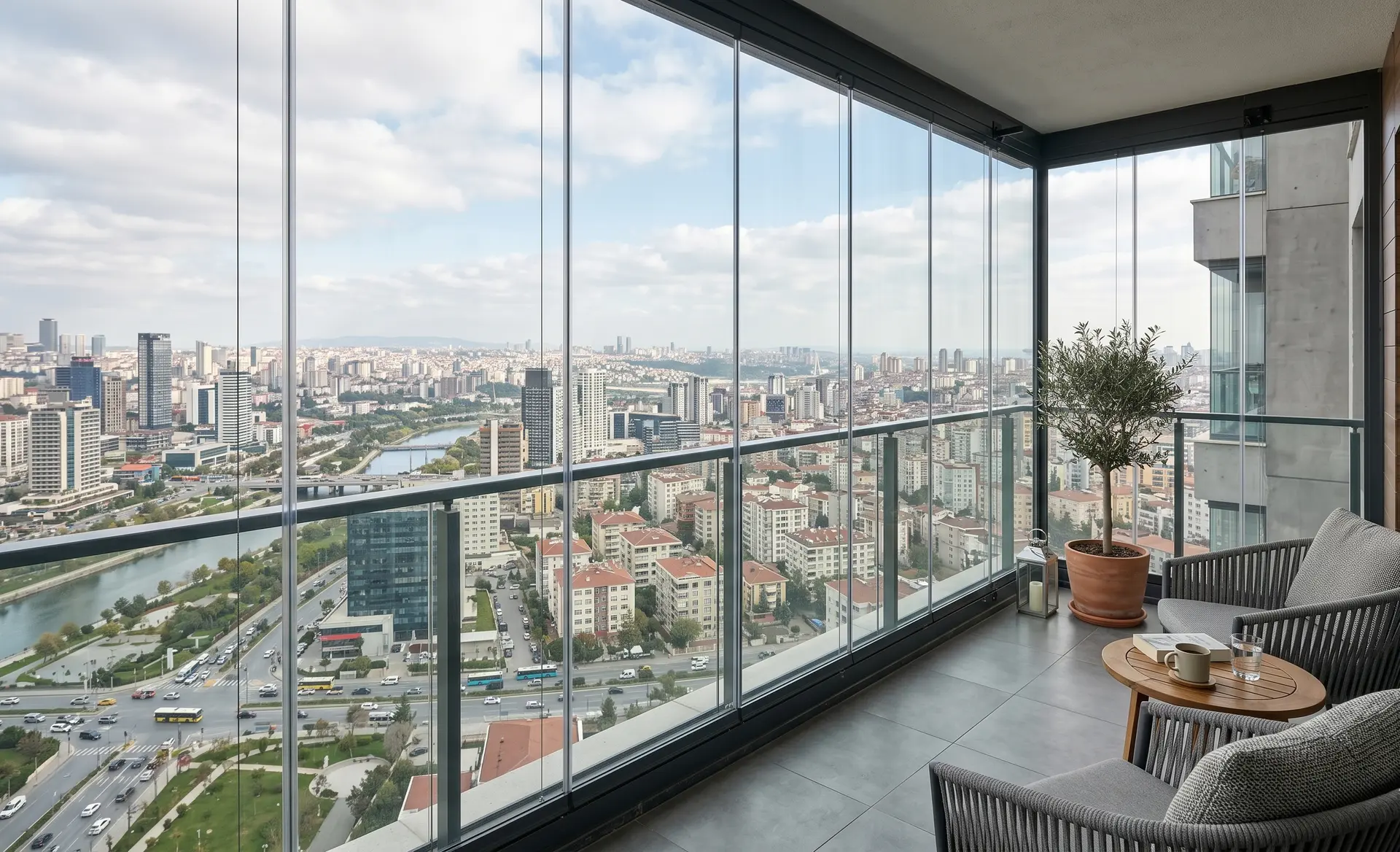 Cam Balkon